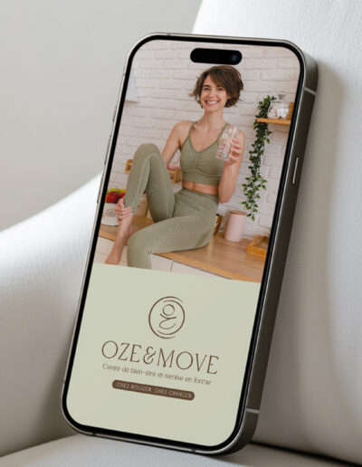 Oze & Move création d'identité visuelle