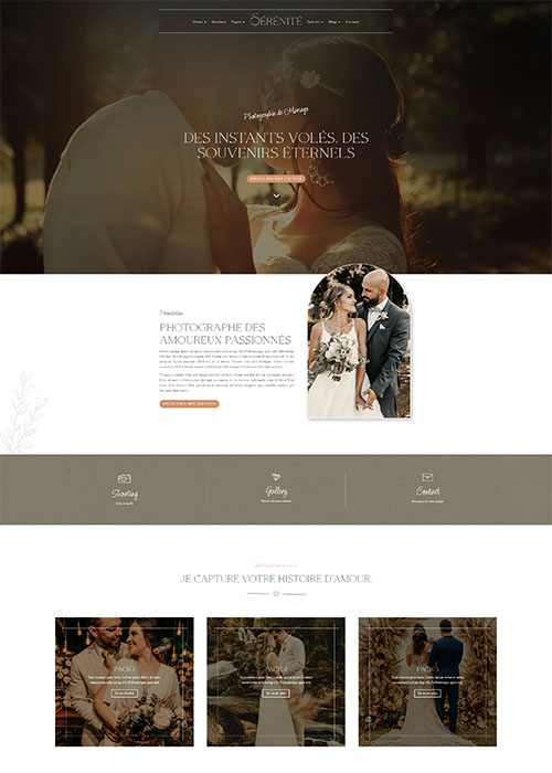 serenite photgraph feminine divi template Sérénité Divi WordPress template pour photographe