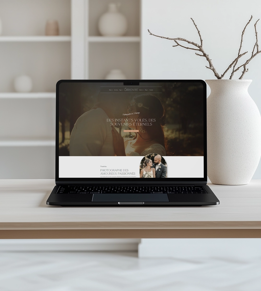 SERENITE theme Divi Photographe