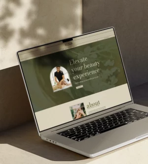 ELIXIR template Divi WordPress Beauté