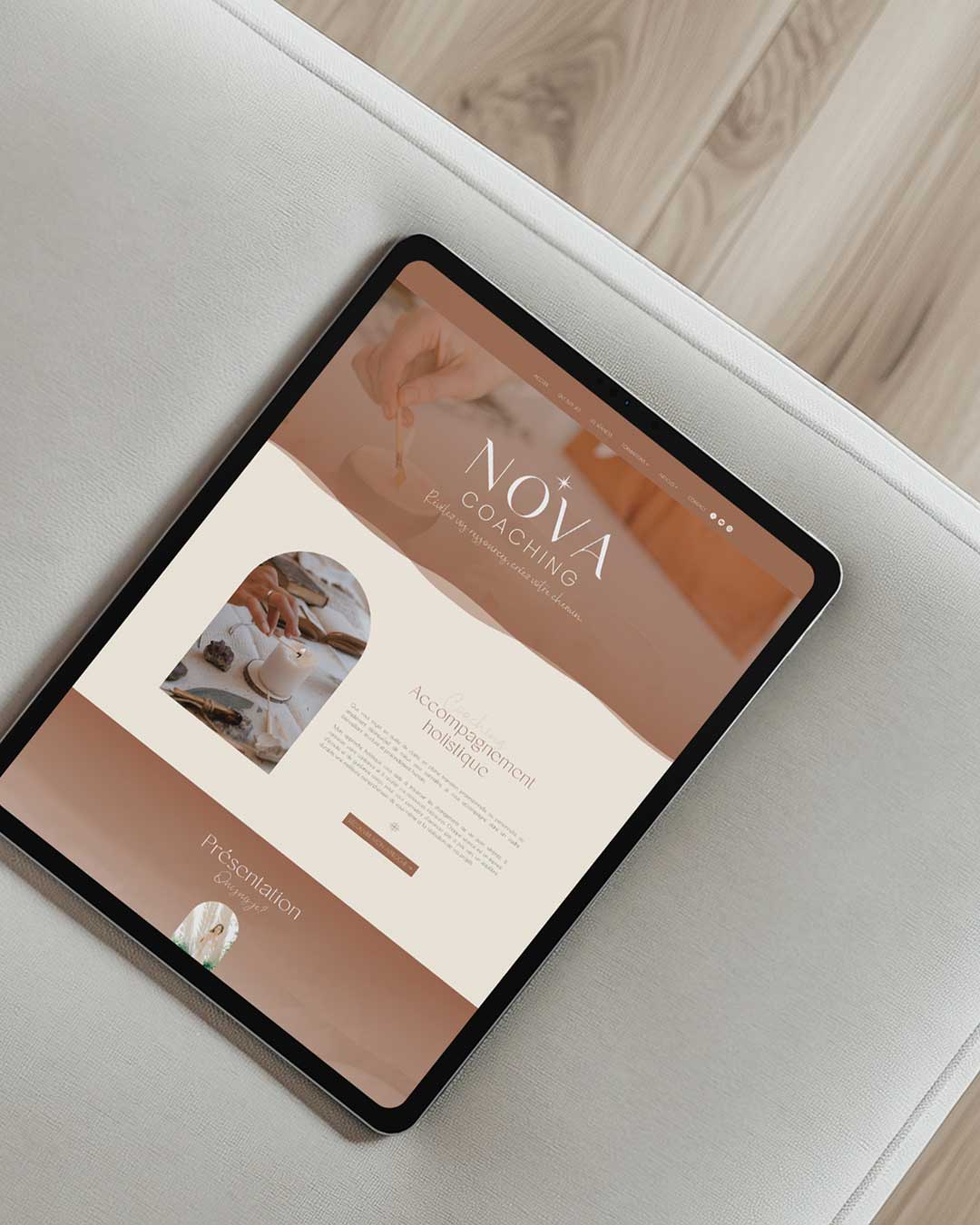 Création-de-site-web-Coach-Nova9bis Création template de site web pour coach Squarespace